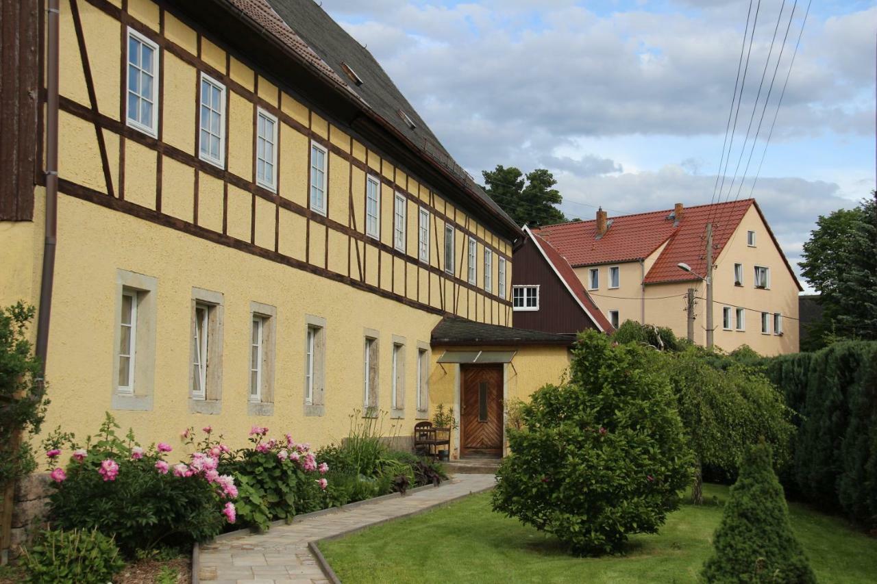 Ferienhof Cunnersdorf Apartment Kurort Gohrisch Ngoại thất bức ảnh